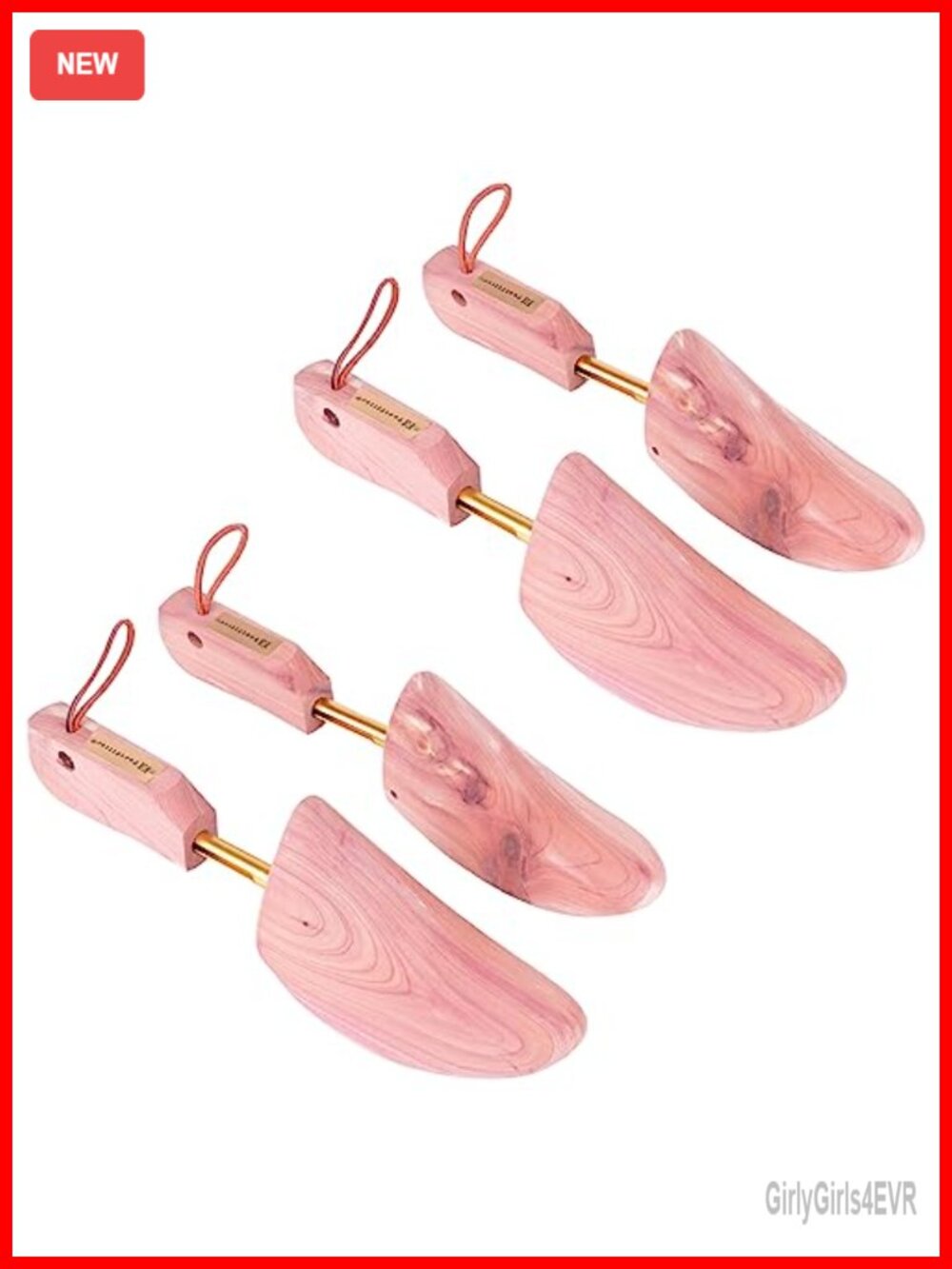 Western Cedar Boot Tree 2-Pack for Cowboy Boots